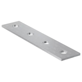 Fischer flat plate for frames with 4-hole steel rails 00547501