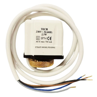 Cappellotto Electrothermal head for radiant systems