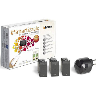 Bticino LivingLight Smart Rollladensatz anthrazitgrau SL3602KIT