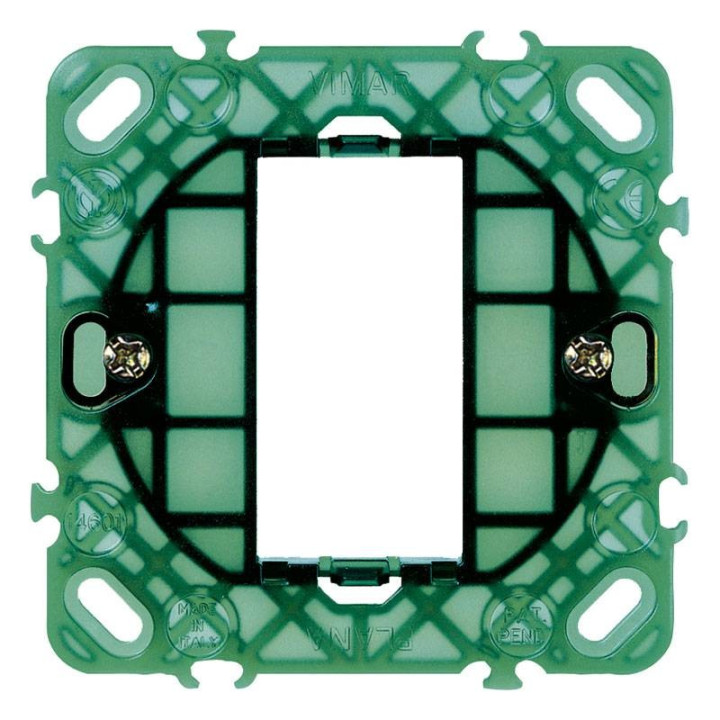 Vimar Plana 1M Frame with Jaws for Round Boxes 60 mm