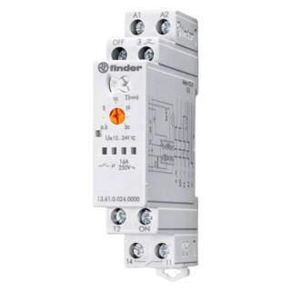 Finder Series 13 Pulse Relays Monostable Multifunction 16A 136100240000