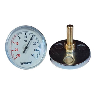 Watts bimetallic thermometer for heating systems 1/2 D 80 mm PT4A987003