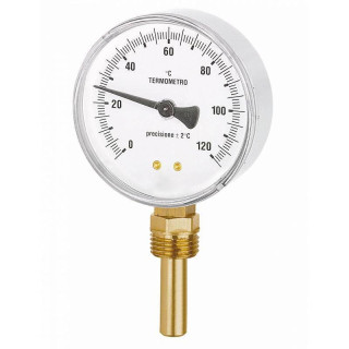 Watts bimetallic thermometer for heating radial connection 1/2 PT8A987002