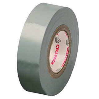 Tape Cellpack PVC grey No 128 0,15 mmx19 mm 145808