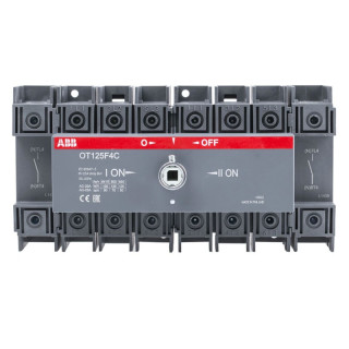 Abb switch disconnector OT125F4C 125A 4P IP20 EE 243 0