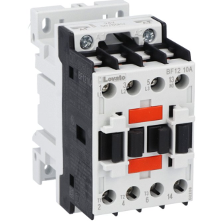 Lovato three-pole contactor 12A coil in AC 400VAC BF1210A400