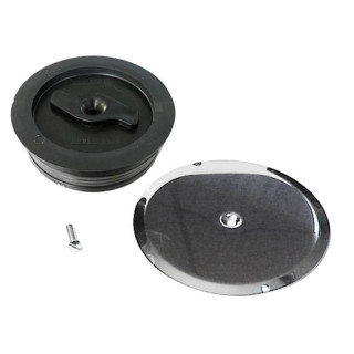 Idroblok closed expansion waste drain cover with plate 0202010101EC