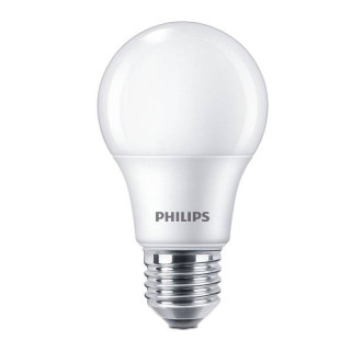 Bombilla gota Led Philips 8W E27 3000K 806 lúmenes CORE60830G2