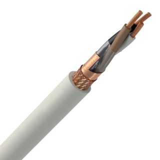 Fror Shielded Flameproof Cable FROHH2R 2X0.75mmq 1 Meter