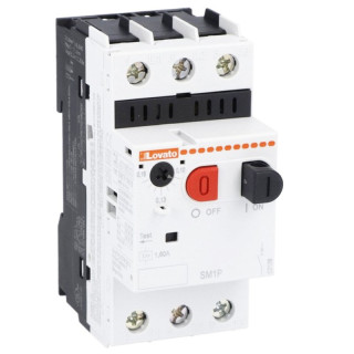Interruptor de protección del motor Lovato A 400V 100kA 13 a 18A SM1P1800