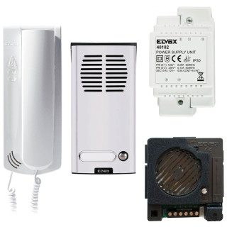 Vimar Elvox System intercom kit single-family systems 4+1