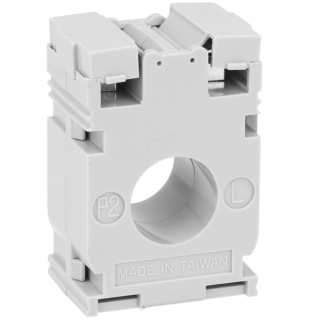 Transformador de corriente toroidal LOVATO tipo agujero pasante 22mm cable 80A DM0T0080