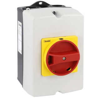 Lovato wall-mounted rotary disconnect switch 3X16A IP65 GAZ016