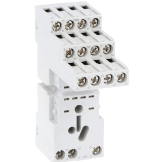 Lovato socket for all relays 4 switches HR6XS41