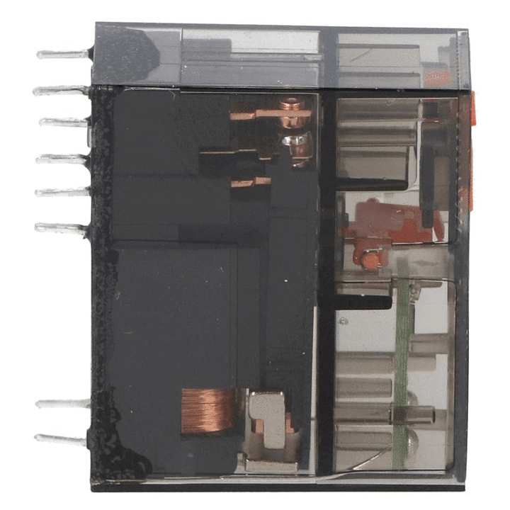 Lovato Mini Relay 8A 2 Switches 24VAC + LED HR502CA02424