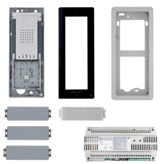 BPT intercom system base kit with THANGRAM 2-wire system handset