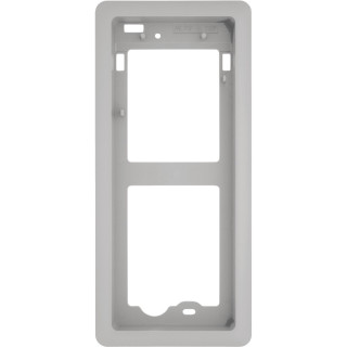 Cornice da incasso per pulsantiera BPT THANGRAM cromo satinato