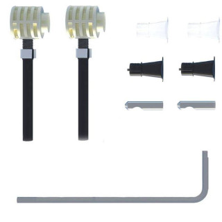 Fischer WB9 B TU wall-hung sanitary fastening kit 00551884