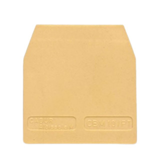 Cabur Terminal Plate for 10mmq Clamp Beige CB431
