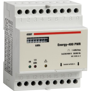 Vemer Energy-400 PWR Dreiphasen-Stromzähler 4 Module VN964300