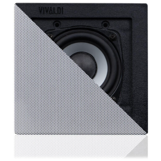 Vivaldi GIOVE square recessed loud speaker for 506E box GIADA506