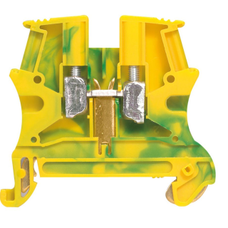 Legrand clamp 10mmq DIN connection Y/G 037173