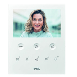 Urmet VOG5 5 Inch 2Voice Handsfree Videophone White 1760/6