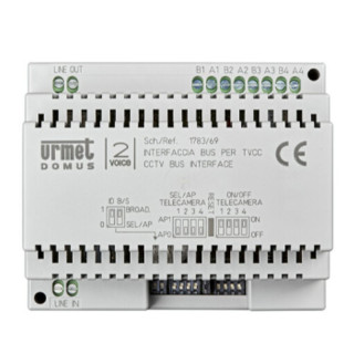Urmet camera interface on Bus for 2 Voice system 1783/69