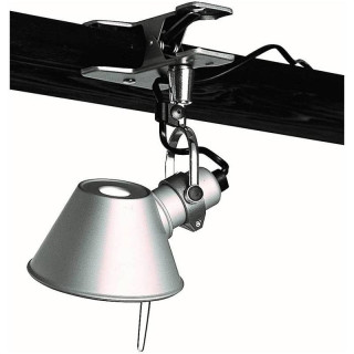 Artemide Tolomeo Micro Lamp with Clamp Aluminum A010800