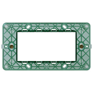 Supporto 4 Moduli Vimar Plana per scatole incasso 14614