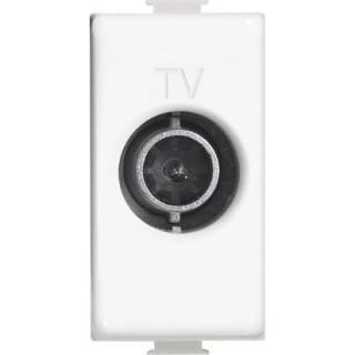 Tv socket and Sat Bticino Matix through-14db-male connector AM5202P14