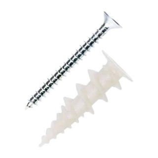 Fixing Spiral dowel for plasterboard 15x32 mm 50 pieces R020