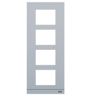 Frame for outdoor push button panel Abb 4 modules WLF304A
