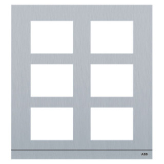 Cadre pour platine de rue Abb 6 modules WLF306A