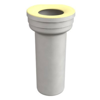 Bonomini straight extension sleeve for WC D 90 mm 8431PP90C0