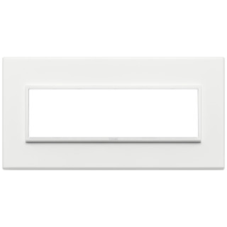 Placca Vimar Eikon Evo 4 moduli Bianco Totale 21657.17