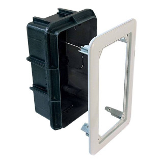 Fanton wall-mounted box for Key Block sockets 127x220x75 mm 73991