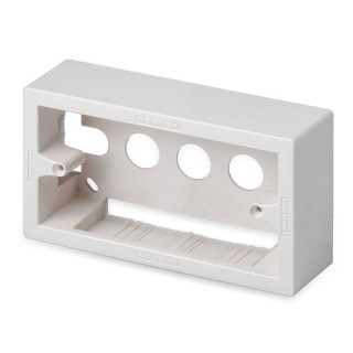 Scatola rettangolare combinata Master 4 posti bianco 00481-4