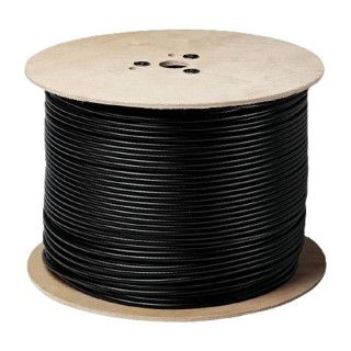 CAT 6 U/UTP Fracarro copper network cable 500 meters black 287533