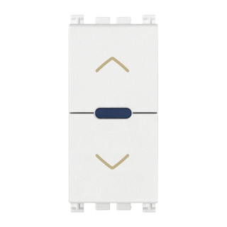 Vimar Arkè Quid roller shutter switch white 19196.B