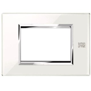 URMET SIMON NEA PLACCA 3 MODULI 13003.BN