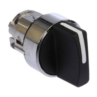 Tête sélecteur Télémecanique à levier 3 positions noir ZB4BD5