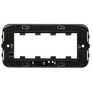 Supporto armatura 4 moduli per sistema 45 Ave 45764