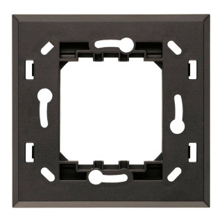 Supporto 2 moduli Vimar Linea per comandi radio Nero 30507.G