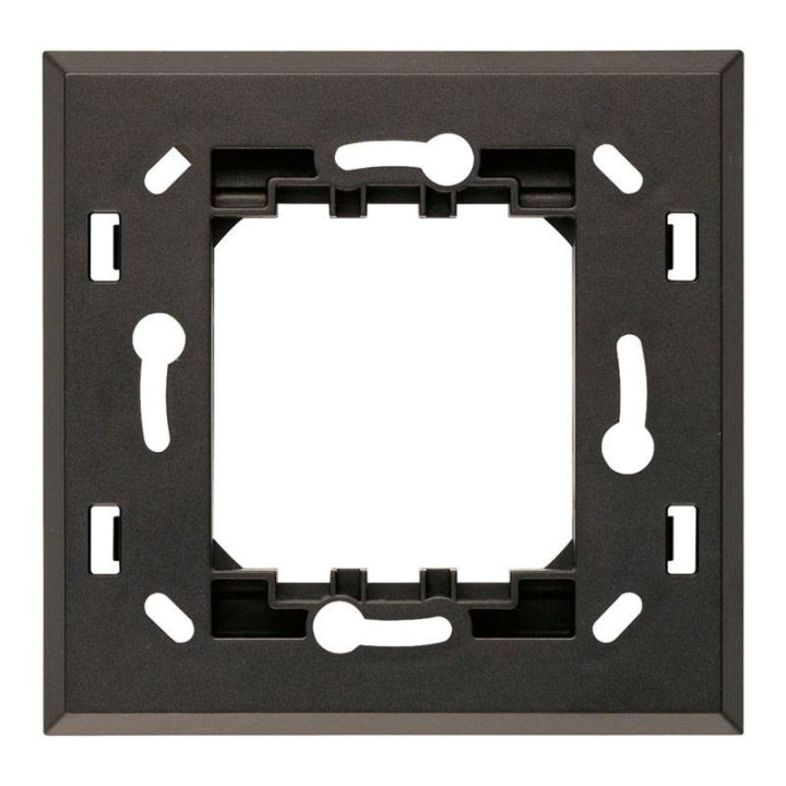 Support 2 modules Vimar Linea pour commande radio Noir 30507.G