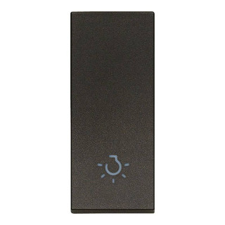 Vimar Linea aligned cover light symbol Black 31000.LG