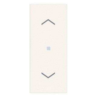 Vimar Linea Axial switch cover with arrows symbol White 31000A.FB