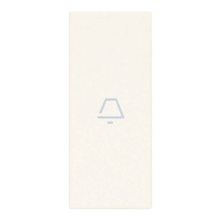 Vimar Axial Line bell symbol switch cover White 31000A.CB