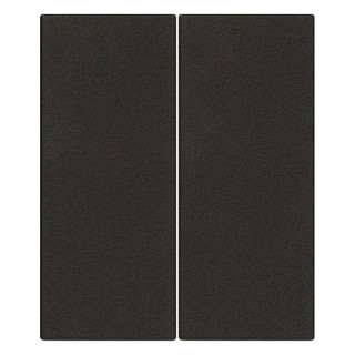 Vimar Linea switch cover for radio control 1 module Black 31506.G