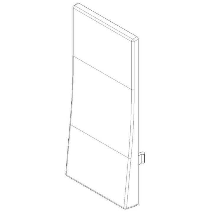 Couvre-touche aligné Vimar Linea 1 Module Chanvre 31000S.C